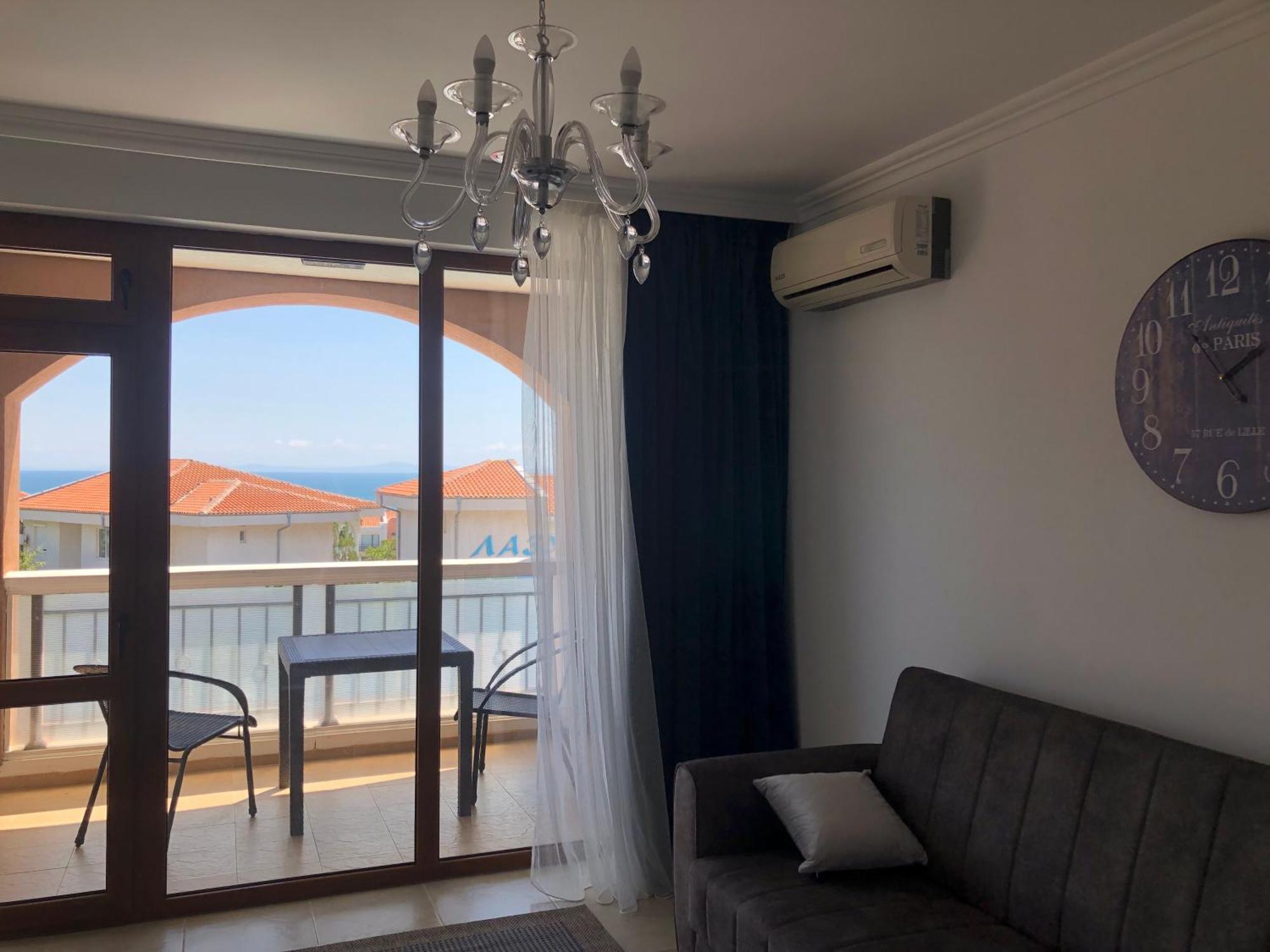 2 Bedroom Apartment Sveti Vlas With 2 Balconies And Sea Views ภายนอก รูปภาพ